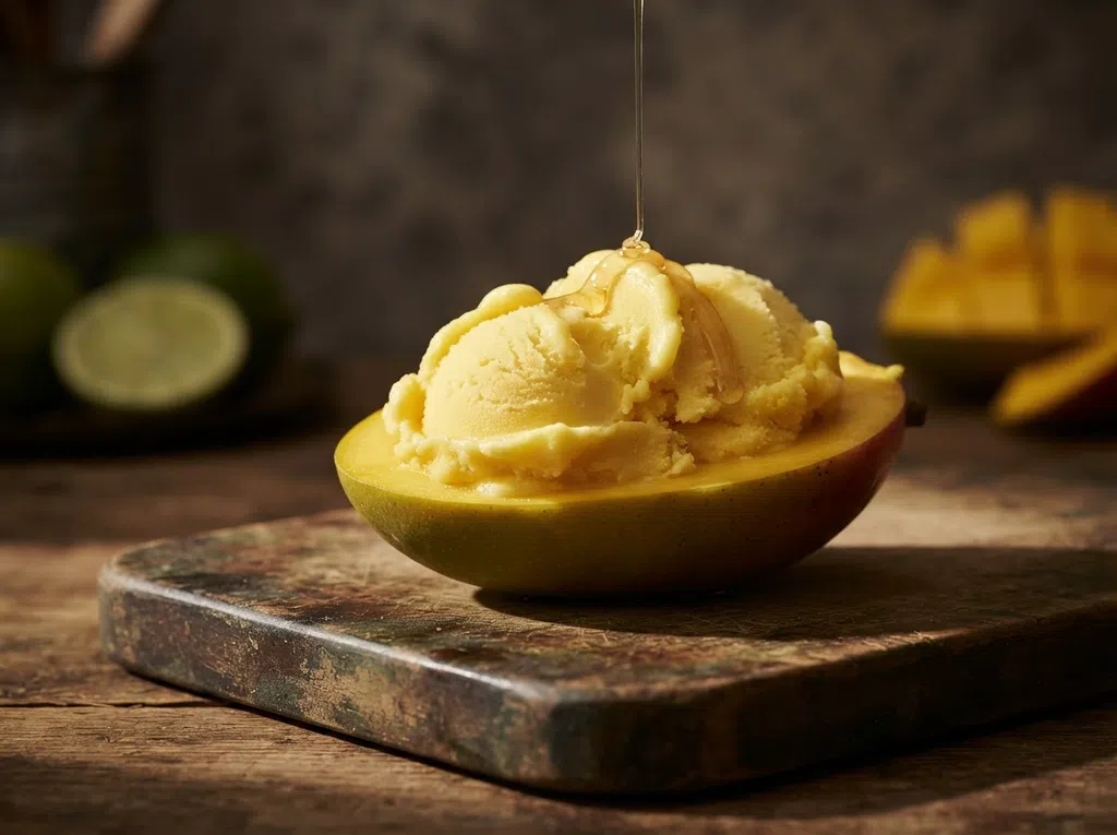 Mango Lime Sorbet