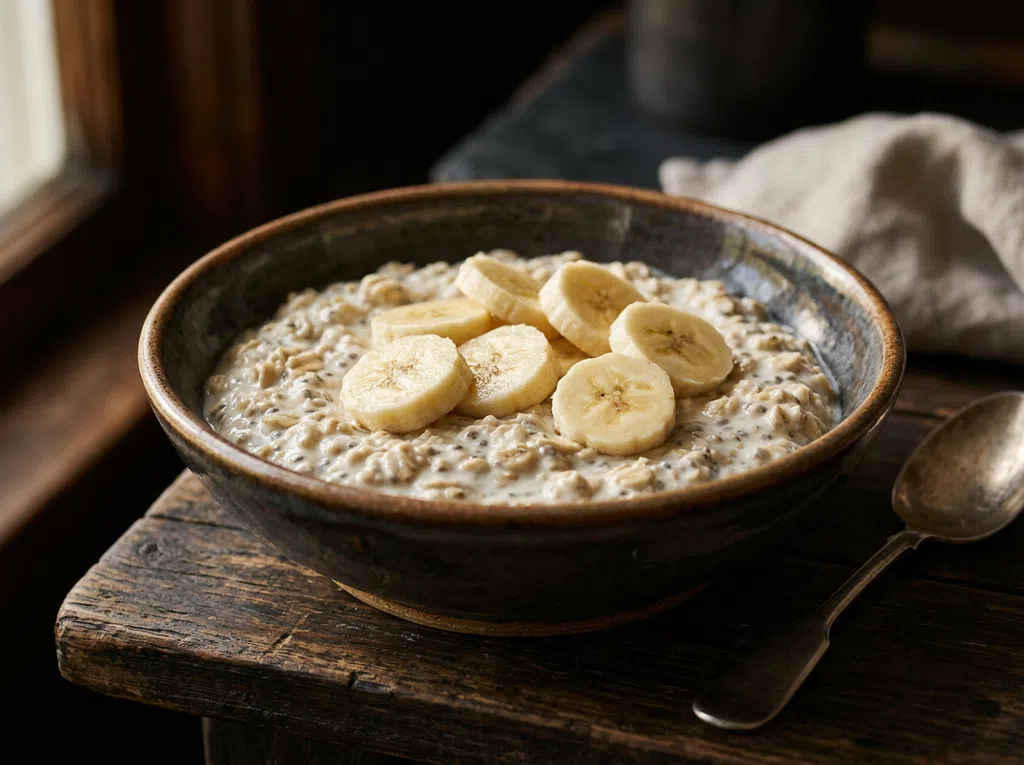 Overnight Oats with Chia and Greek Yogurt